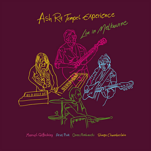 Ash Ra Tempel Experience Feat. Manuel Göttsching , Ariel Pink , Oren Ambarchi , Shags Chamberlain - Live In Melbourne | MG.ART (MG.ART 602)