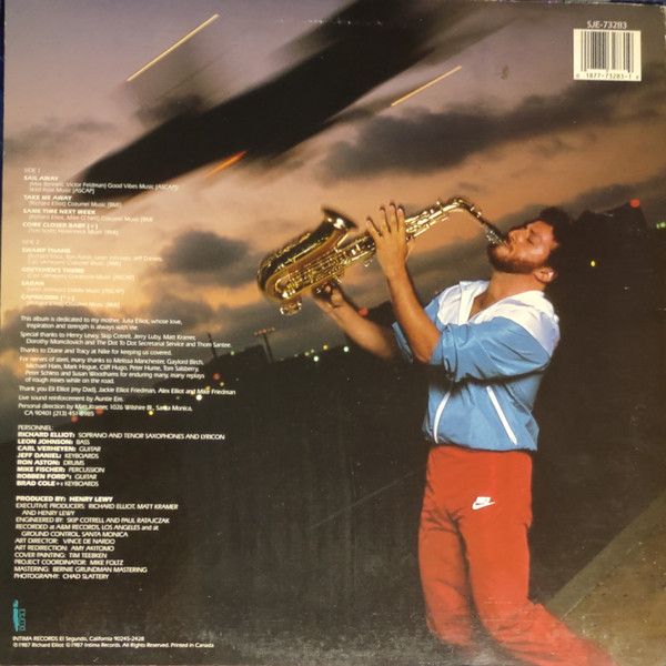 Richard Elliot - Initial Approach | Intima Records (SJE-73283) - 2