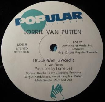 Lorrie Van Putten - I Rock Well (Word!) | Popular Records (POP 20) - main