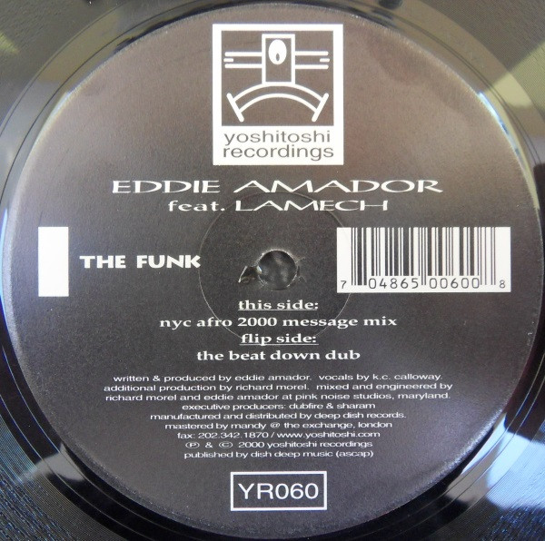 Eddie Amador Feat. Lamech - The Funk | Yoshitoshi Recordings (YR060) - 2
