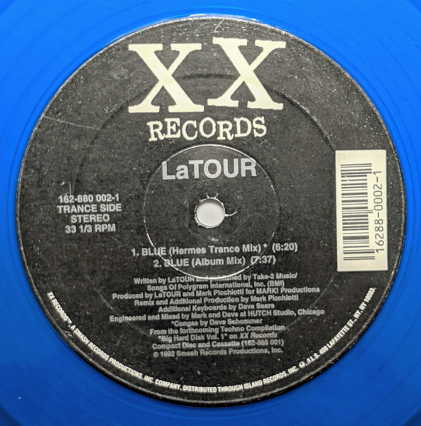 LaTour - Blue | XX Records (162-880 002-1)