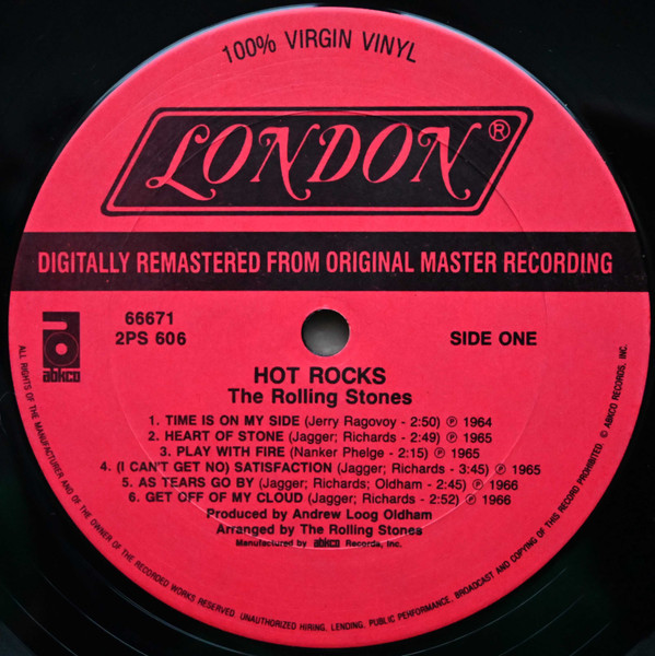 The Rolling Stones - Hot Rocks 1964-1971 | London Records (66671/2PS 606/7) - 3