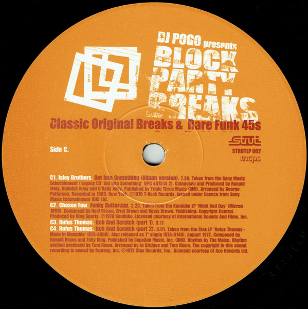 DJ Pogo - Block Party Breaks (Classic Original Breaks & Rare Funk 45s) | Strut (STRUTLP 002) - 5 DJ Pogo - Block Party Breaks (Classic Original Breaks & Rare Funk 45s) | Strut (STRUTLP 002) - 5