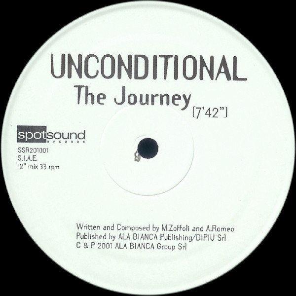 Unconditional - The Journey | Spotsound Records (SSR 201001)
