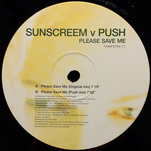 Sunscreem V Push - Please Save Me | Inferno (FAMFERN T1) - 4