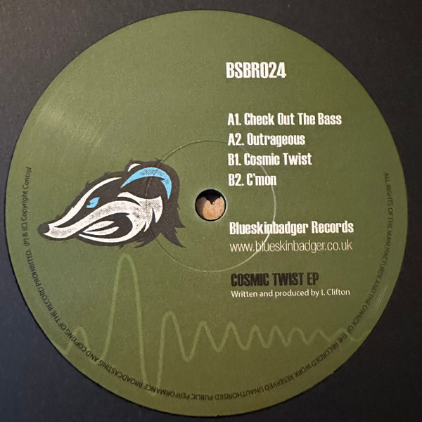 Iain Clifton - Cosmic Twist EP | Blueskinbadger Records (BSBR024) - 3