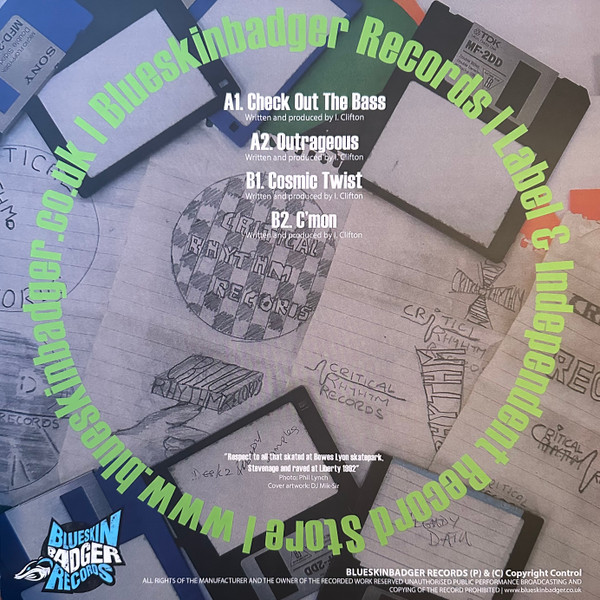 Iain Clifton - Cosmic Twist EP | Blueskinbadger Records (BSBR024) - 2