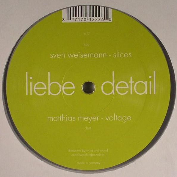 Matthias Meyer & Sven Weisemann - Voltage / Slices | liebe*detail (ld12) Matthias Meyer & Sven Weisemann - Voltage / Slices | liebe*detail (ld12)