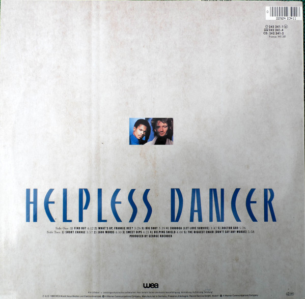 Georgie Red - Helpless Dancer | WEA (242 341-1) Georgie Red - Helpless Dancer | WEA (242 341-1)