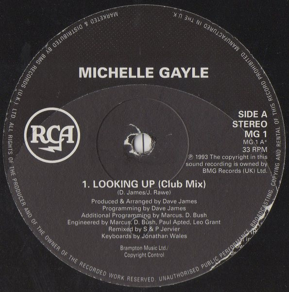 Michelle Gayle - Looking Up | RCA (MG 1)
