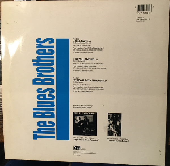 The Blues Brothers - Soul Man | Atlantic (7567-86170-0) - 2