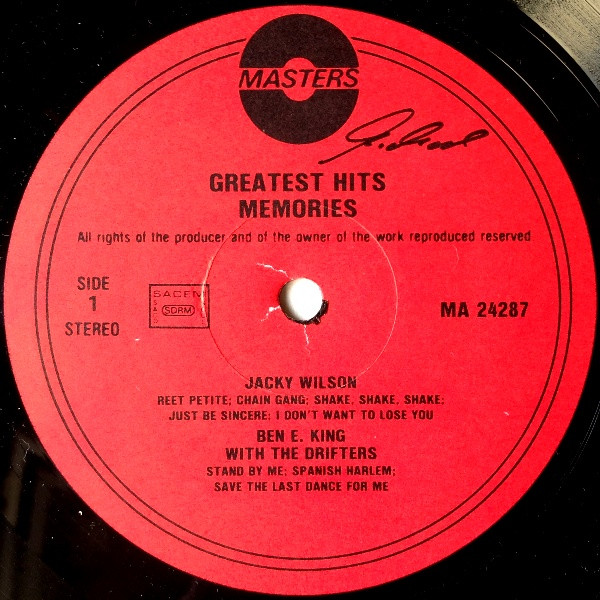 Various - Greatest Hits Memories | Masters (MA 24287) - 3 Various - Greatest Hits Memories | Masters (MA 24287) - 3