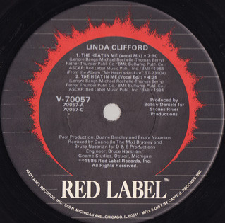 Linda Clifford - The Heat In Me | Red Label (V-70057)