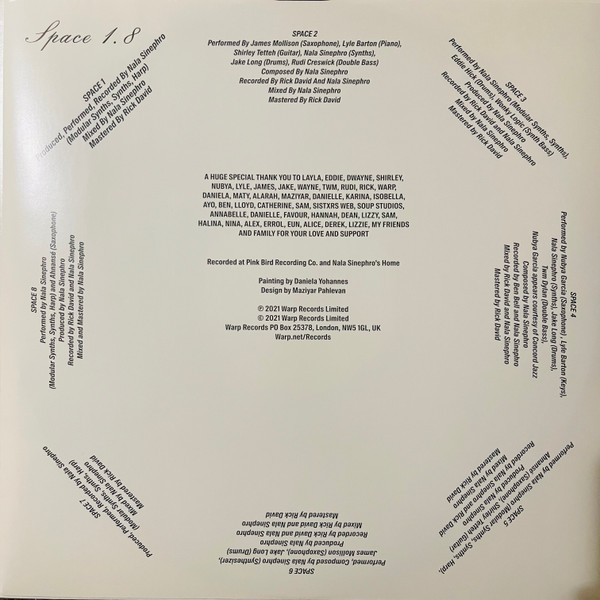 Nala Sinephro - Space 1.8 | Warp Records (WARPLP324) - 3