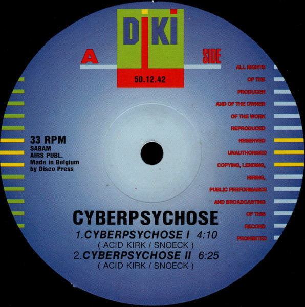 Cyberpsychose - Cyberpsychose | DiKi Records (DIKI 50.12.42)