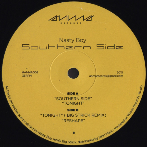 Nasty Boy - Southern Side | ANMA Records (ANMA002) - main