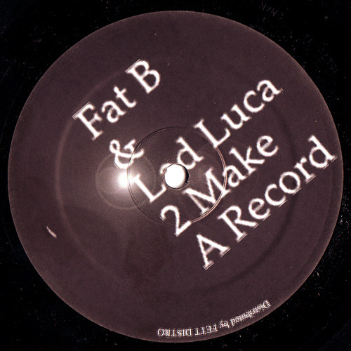 DJ Fett Burger & Luca Lozano - 2 Make A Record | Not On Label (2MAR) - main