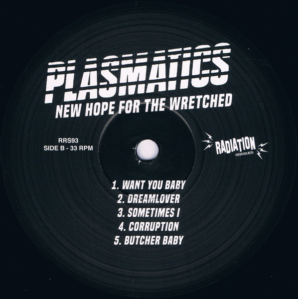 Plasmatics - New Hope For The Wretched LP | Radiation Reissues (RRS93) - 4