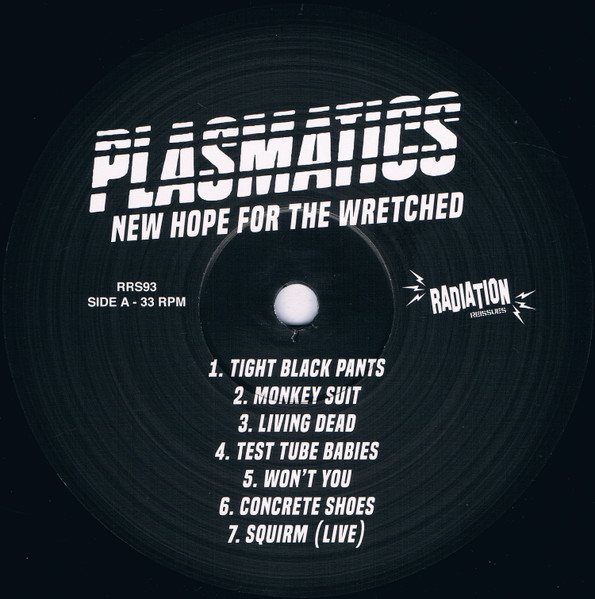Plasmatics - New Hope For The Wretched LP | Radiation Reissues (RRS93) - 3