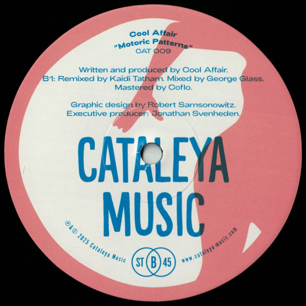 Cool Affair - Motoric Patterns | Cataleya Music (CAT 009) - 2 Cool Affair - Motoric Patterns | Cataleya Music (CAT 009) - 2