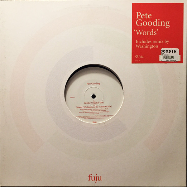 Pete Gooding - Words | Fuju (Fuju 012)