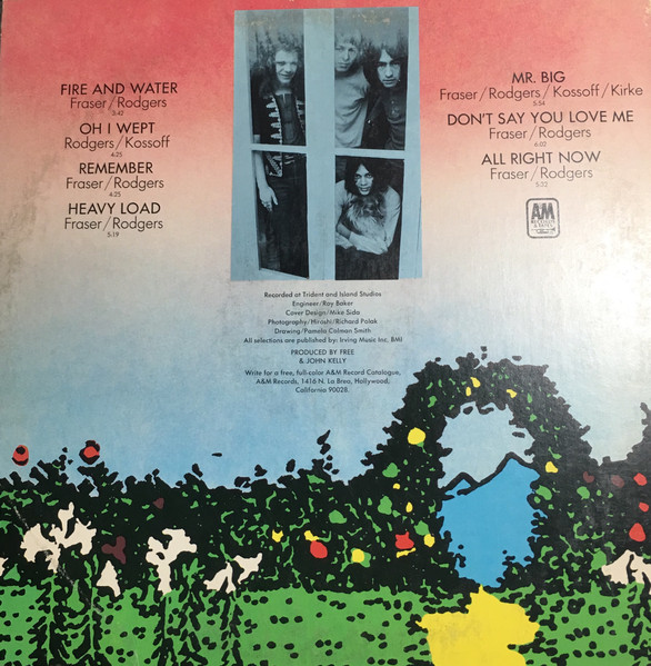 Free - Fire And Water | A&M Records (SP-4268) - 2