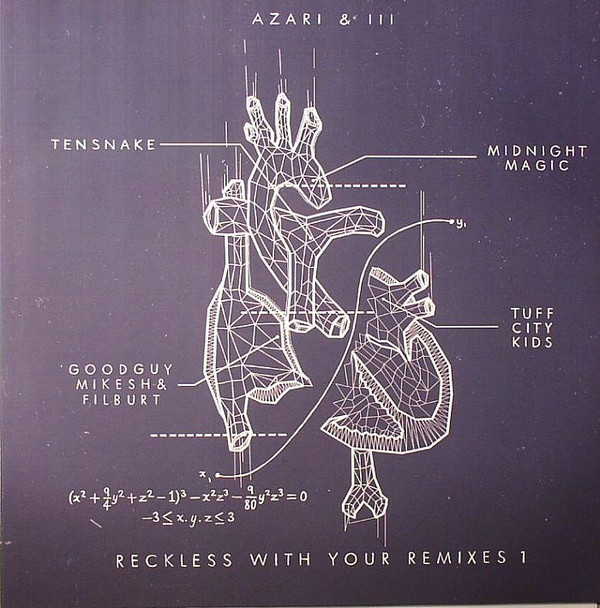 Azari & III - Reckless With Your Remixes 1 | Permanent Vacation (PERMVAC 063-1) - main