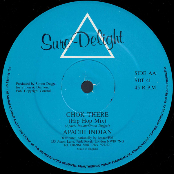 Apache Indian - Chok There | Sure Delight (SDT 41) - 4