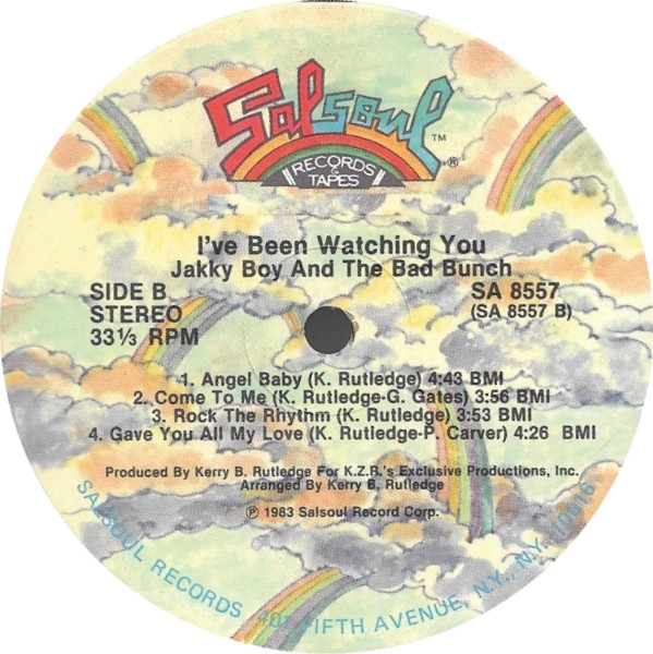 Jakky Boy & The Bad Bunch - I've Been Watching You | Salsoul