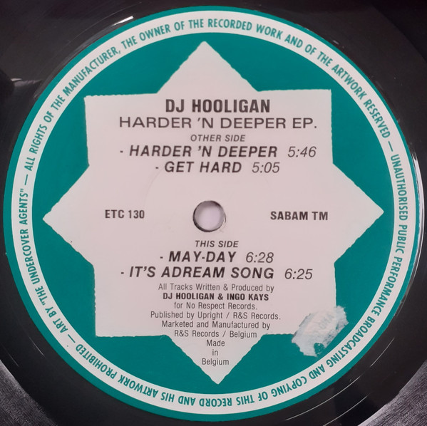 DJ Hooligan - Harder 'N Deeper EP | ETC (ETC 130) - 2