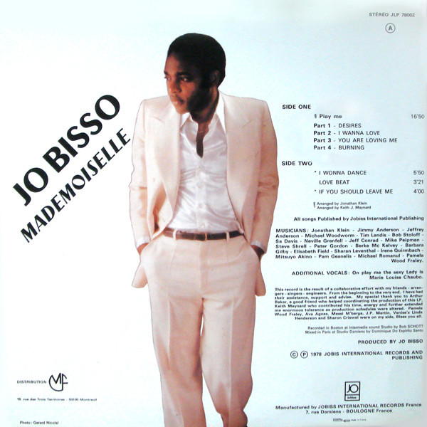 Jo Bisso - Mademoiselle | Jobiss International (JLP 78002) - main