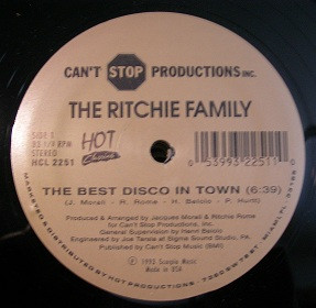 The Ritchie Family - The Best Disco In Town | Hot Classics (HCL 2251)