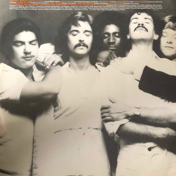 Santana - Inner Secrets | CBS (CBS 86075) - main