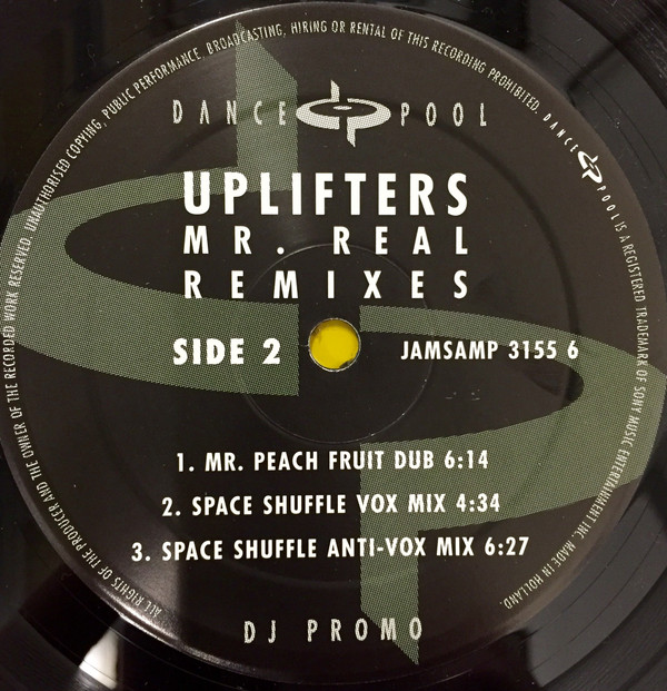 Uplifters - Mr. Real (Remixes) | Dance Pool (JAMSAMP 3155 6)