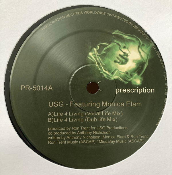 Urban Sound Gallery Featuring Monica Elam - Life 4 Living | Prescription (PR-5014)