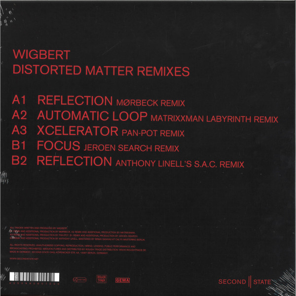 Wigbert - Distorted Matter Remixes | Second State (SNDST088R) - 2 Wigbert - Distorted Matter Remixes | Second State (SNDST088R) - 2