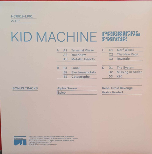 Kid Machine - Terminal Phase | HC Records (HCR019) - 2