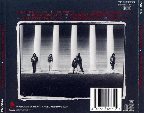 Death Angel - The Ultra-Violence CD | Enigma (CDE-73253) - 2