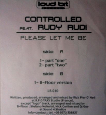 Controlled - Please Let Me Be | Loud Bit Records (LB 010)