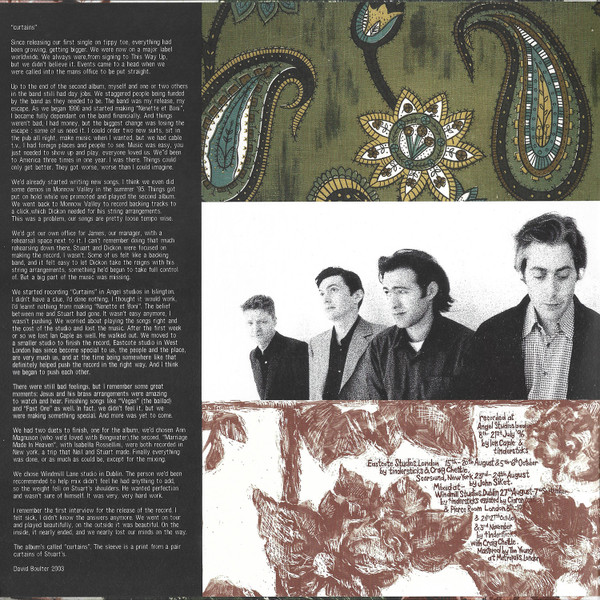 Tindersticks - Curtains | Music On Vinyl (MOVLP2087) - 2