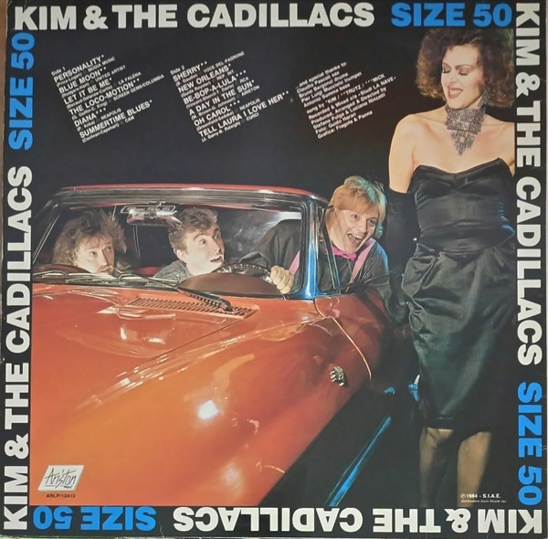 Kim & The Cadillacs - Size 50 | Ariston Music (ARLP 12412) Kim & The Cadillacs - Size 50 | Ariston Music (ARLP 12412)