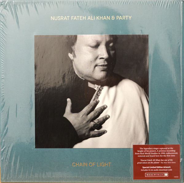 Nusrat Fateh Ali Khan - Chain Of Light | Real World Records (LPRW 256X)