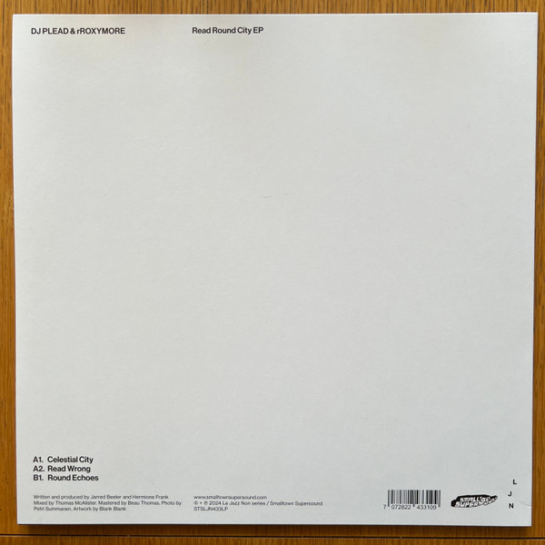 DJ Plead & rRoxymore - Read Round City | Smalltown Supersound (STSLJN433LP) - 2