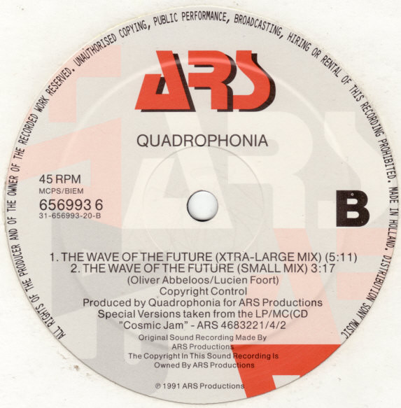 Quadrophonia - The Wave Of The Future | ARS (656993 6) - 4