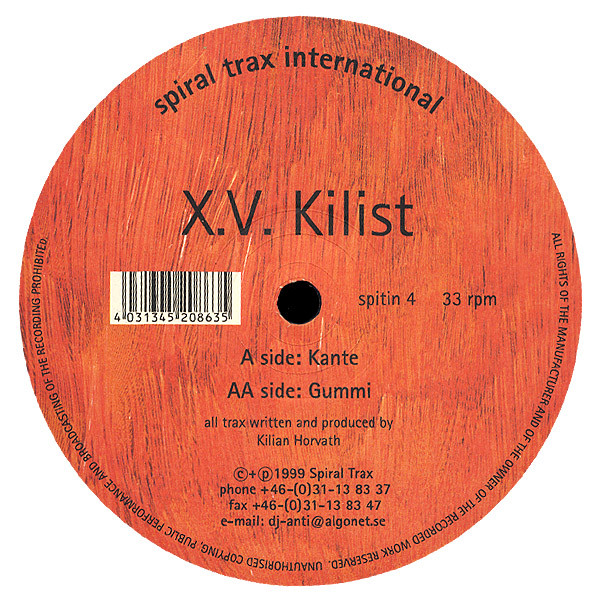 XV Kilist - Kante / Gummi | Spiral Trax International (spitin 4) - main