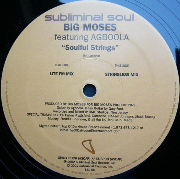 Big Moses Featuring Agboola - Soulful Strings | Subliminal Soul (SSL 06) - 4 Big Moses Featuring Agboola - Soulful Strings | Subliminal Soul (SSL 06) - 4