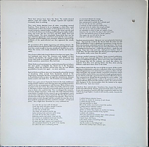 Pete Townshend - All The Best Cowboys Have Chinese Eyes | ATCO Records (XSD 38149)