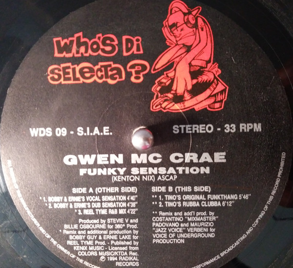 Gwen McCrae - Funky Sensation | Who's Di Selecta? (WDS 09)