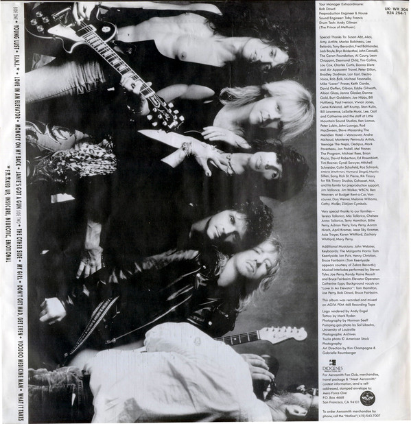 Aerosmith - Pump | Geffen Records (924 254-1) - 5 Aerosmith - Pump | Geffen Records (924 254-1) - 5