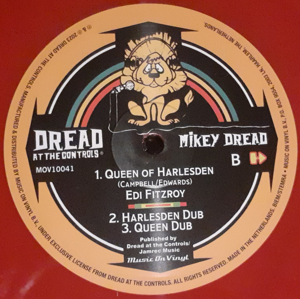 Mikey Dread / Edi Fitzroy - Original General / Queen Of Harlesden | Music On Vinyl (MOV10041) - 4